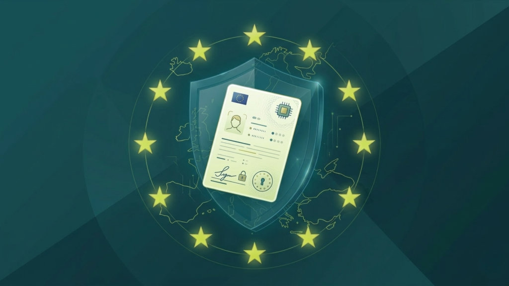 digitales Siegel grafische Abbildung